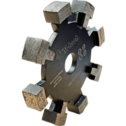 Frez diamentowy do podłogówki 8 zębów bardzo twardy beton 130x17 mm TM-tech Frez diamentowy do podłogówki 8 zębów bardzo twardy beton 130x17 mm TM-tech