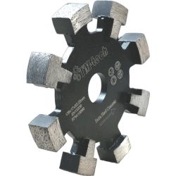 Tarcza frezująca do ogrzewania podłogowego 8 zębów TM-tech 125x17x22,23 Tarcza frezująca do ogrzewania podłogowego 8 zębów TM-tech 125x17x22,23